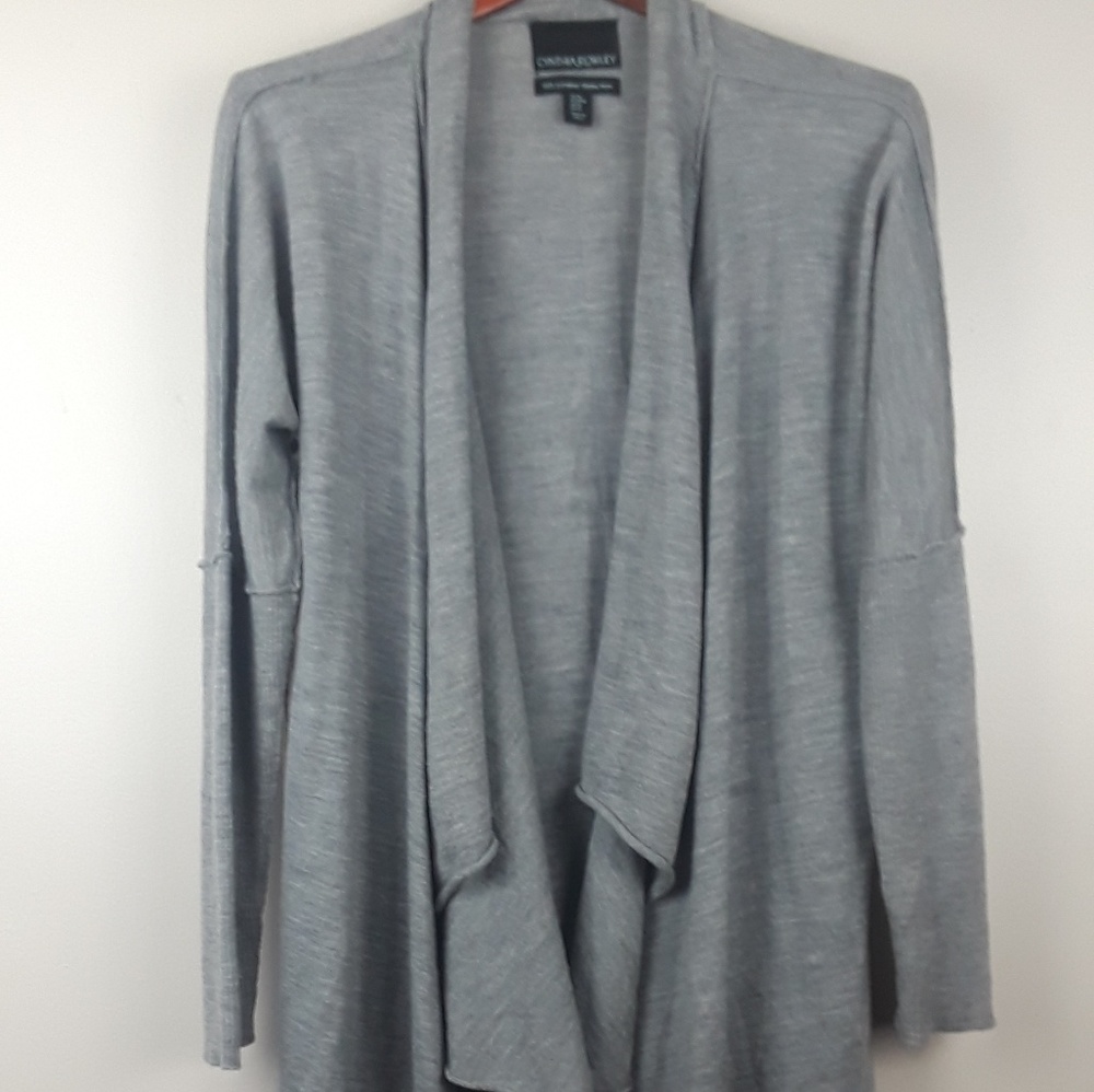 Cynthia Rowley Wool Fly Away Cardigan